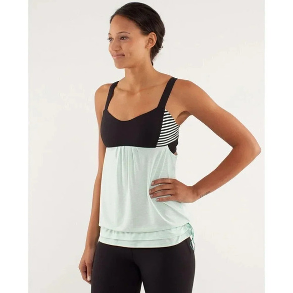 Lululemon Run: Back On Track Tank Mint Moment - Picture 2 of 14